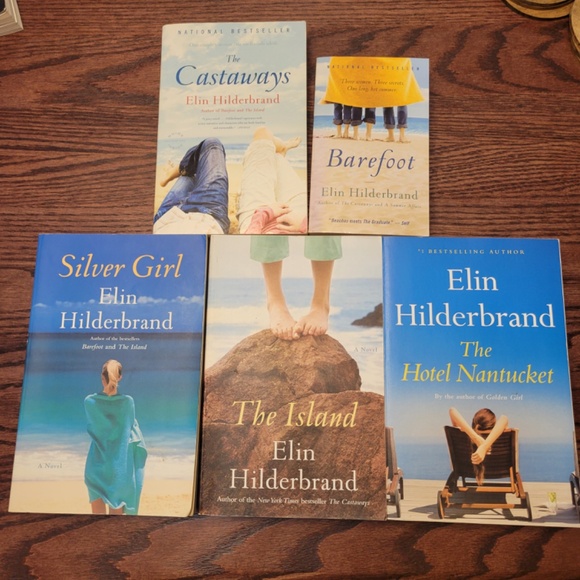 5 Paperback Erin Hilderbrand Novels, Beach Reads, GUC Books - Picture 2 of 4